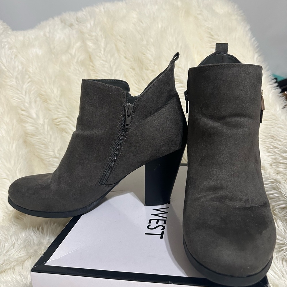 Call it Spring Gray Ankle Boots
